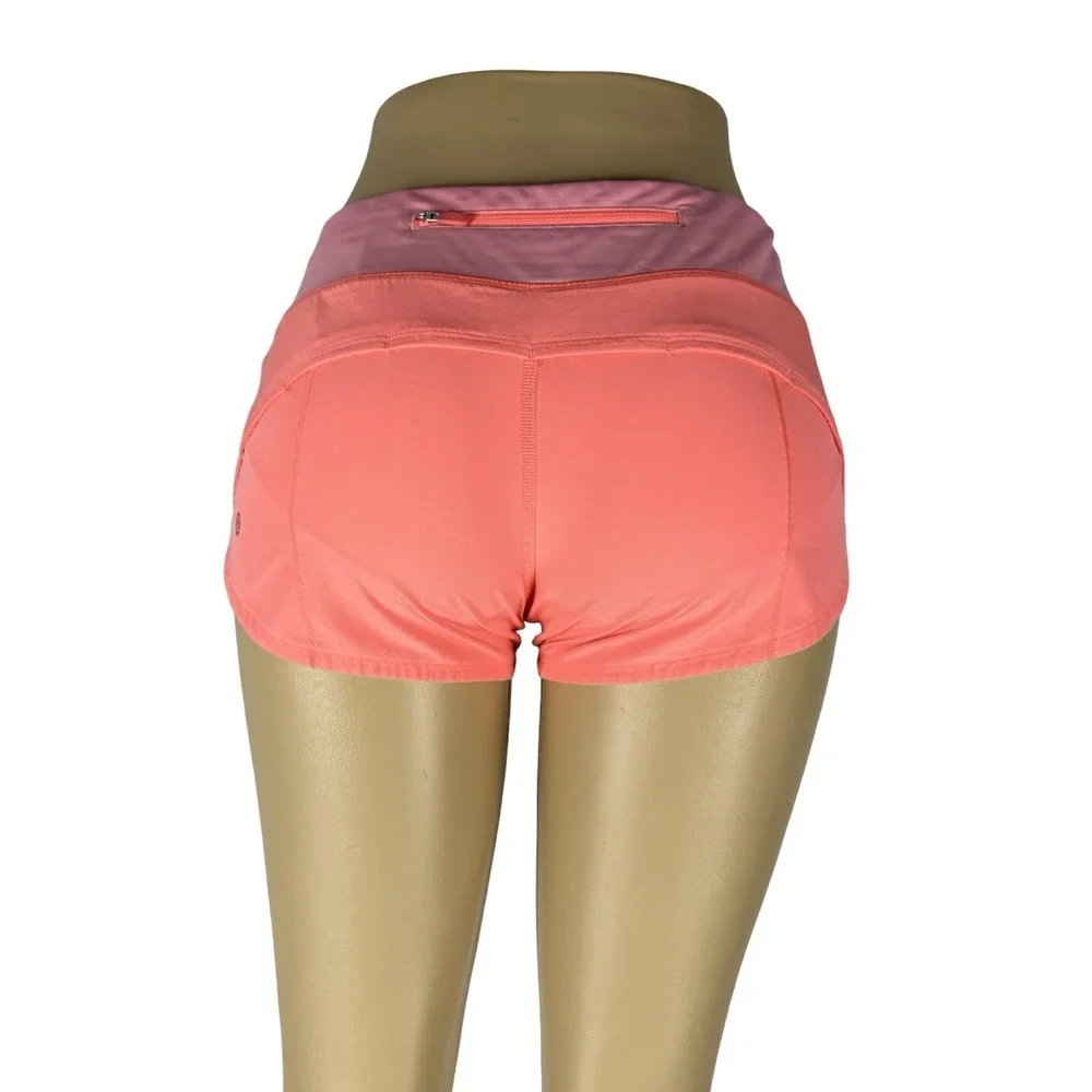 Lululemon Speed Up Womens 4 Shorts Lined 2.5